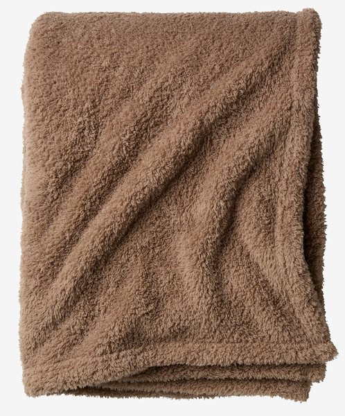 Fleecedecke HASSELURT 130x170 sand dunkel