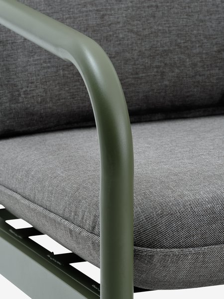 Loungesæt TEGLUM 5-pers. olivengrøn